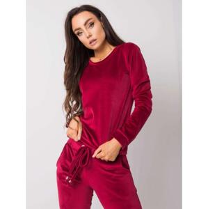 Dámsky set Clarisa RUE PARIS burgundy