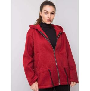 Dámsky kabát AUDREY burgundy