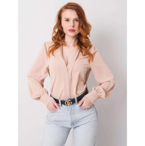 Dámska blúzka Lottie OCH BELLA beige