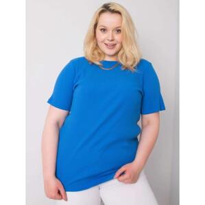 Dámska plus size pruhovaná blúzka STELLAblue