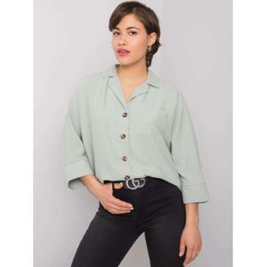 Dámska košeľa Mayra RUE PARIS mint green