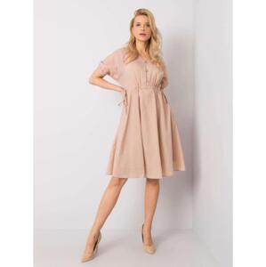 Dámske šaty Kaia RUE PARIS beige