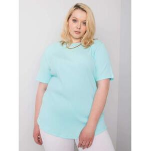 Dámska plus size blúzka STELLA mint