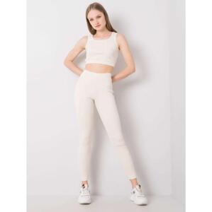 Dámsky set Sue FOR FITNESS ecru