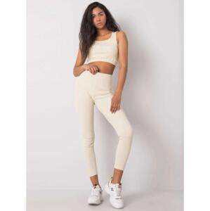 Dámsky set Sue FOR FITNESS beige