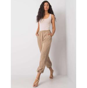 Dámske tepláky MAYE dark beige