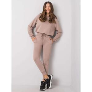Dámsky set ADORIA dark beige