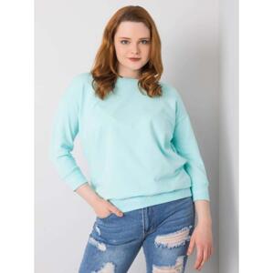 Dámska mikina CHARLIZA mint green
