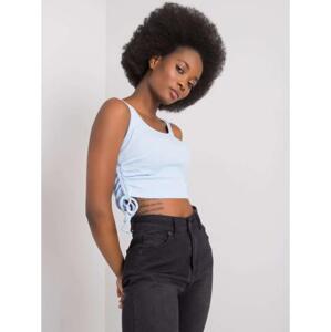 Dámsky top Loretta RUE PARIS light blue