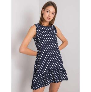 Dámske pruhované šaty Nicollete RUE PARIS navy blue