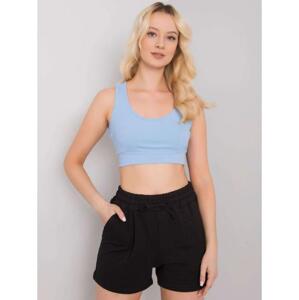 Dámsky top Lily RUE PARIS light blue