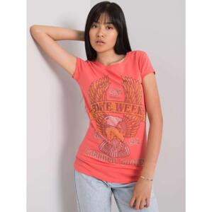 Dámske tričko HALEY coral orange