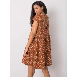 Dámske oversize šaty Eve STITCH & SOUL hnedé