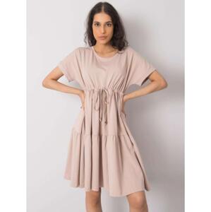 Dámske šaty Sebille RUE PARIS beige