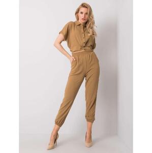 Dámsky set Maire RUE PARIS dark beige