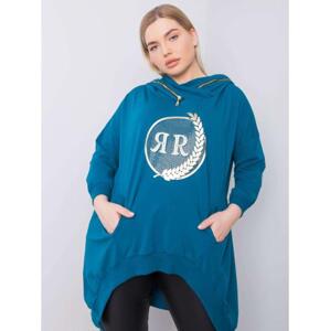 Dámska plus size mikina FANTASY tmavomodrá