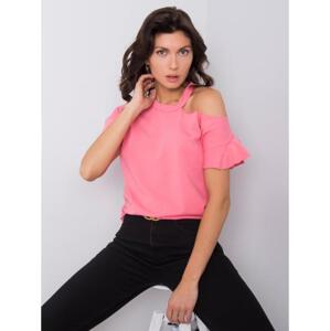 Blúzka od ROSALLEE ružová