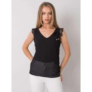 Dámsky čipkovaný top by SAPPHIRE black