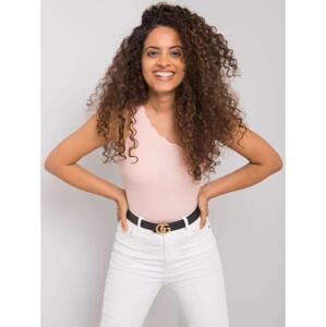 Dámsky top na jedno rameno HAISLEY light pink
