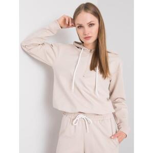 Dámska mikina Ronnie SUBLEVEL light beige