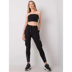 Dámske tepláky HEMMY black