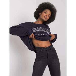 Dámska mikina Drew RUE PARIS navy blue