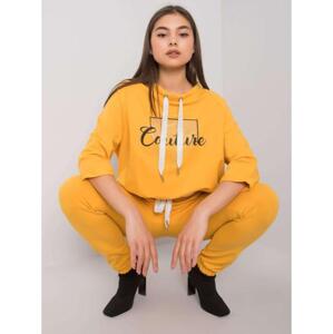 Dámsky set MARTILLE dark yellow