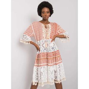 Dámske boho šaty NAYELI dark orange