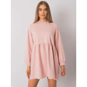 Dámske šaty s dlhým rukávom BELLEVUE pink