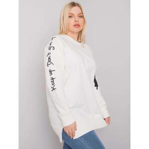 Dámska plus size tunika PARMA ecru