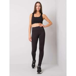 Dámske športové legíny LEFFY black