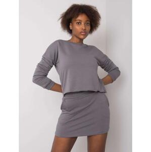Dámsky set Daniela RUE PARIS dark grey