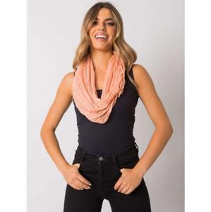 Dámska pruhovaná šatka LINES peach brown