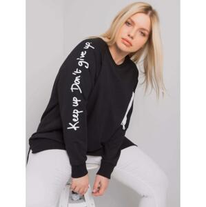 Dámska plus size tunika PARMA čierna