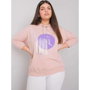 Dámska plus size blúzka BELLA pink