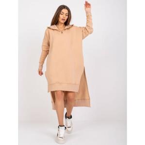 Dámska mikina s kapucňou QUITO beige