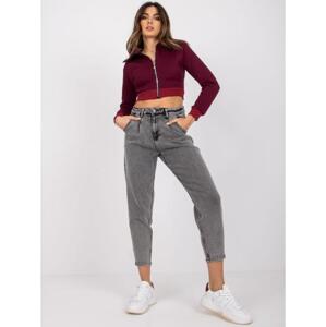 Dámske džínsy JESSIE dark grey