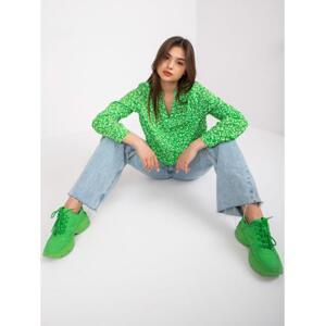 Dámska blúzka s dlhým rukávom INESA green