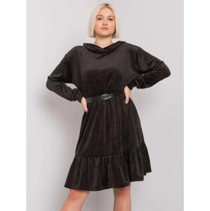 Dámske šaty s opaskom CASABLANCA black