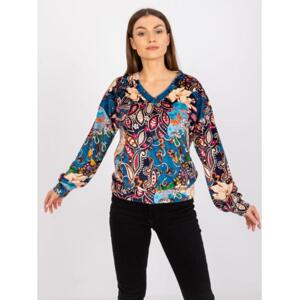 Dámska blúzka s potlačou RUBY blue