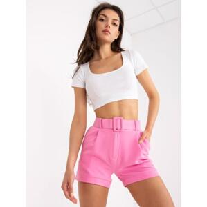 Dámske elegantné šortky BYRON pink