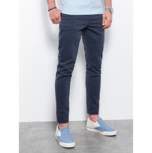 Pánske nohavice chinos WOOD navy modré