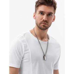 Pánske hladké tričko TOBY biela