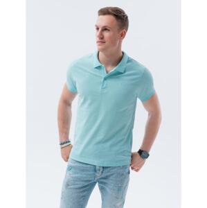 Pánska polokošeľa V18 S1374 mätová