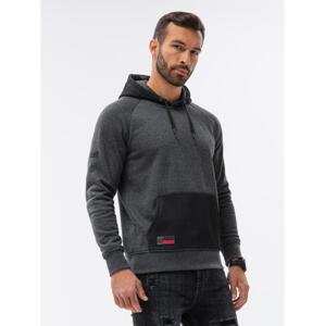 Pánska mikina HOODIE V2 OM grafitová