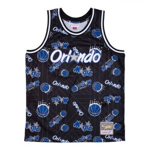 Mitchell & Ness Orlando Magic Swingman Jersey - Pánske - Dres Mitchell & Ness - Čierne - MSPOBW19081-OMAPTBK - Veľkosť: M