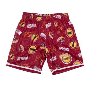 Mitchell & Ness Houston Rockets Swingman Short - Pánske - Kraťasy Mitchell & Ness - Červené - SHORBW19082-HROPTRD - Veľkosť: 2XL