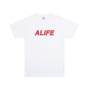 Alife Sonar Tee White - Pánske - Tričko Alife - Biele - ALIFW20_68 - Veľkosť: 2XL