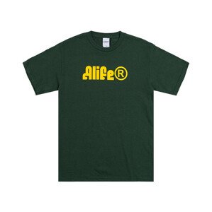 Alife Sphinx Tee Forest Green - Pánske - Tričko Alife - Zelené - ALIFW20_71 - Veľkosť: 2XL