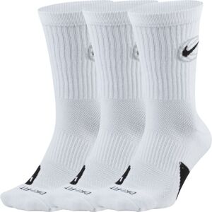 Nike Everyday Crew Socks - Unisex - Ponožky Nike - Biele - DA2123-100 - Veľkosť: M